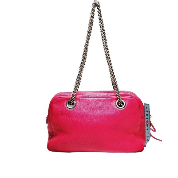 Gucci Pink Leather SoHo EUC - Picture 2 of 9